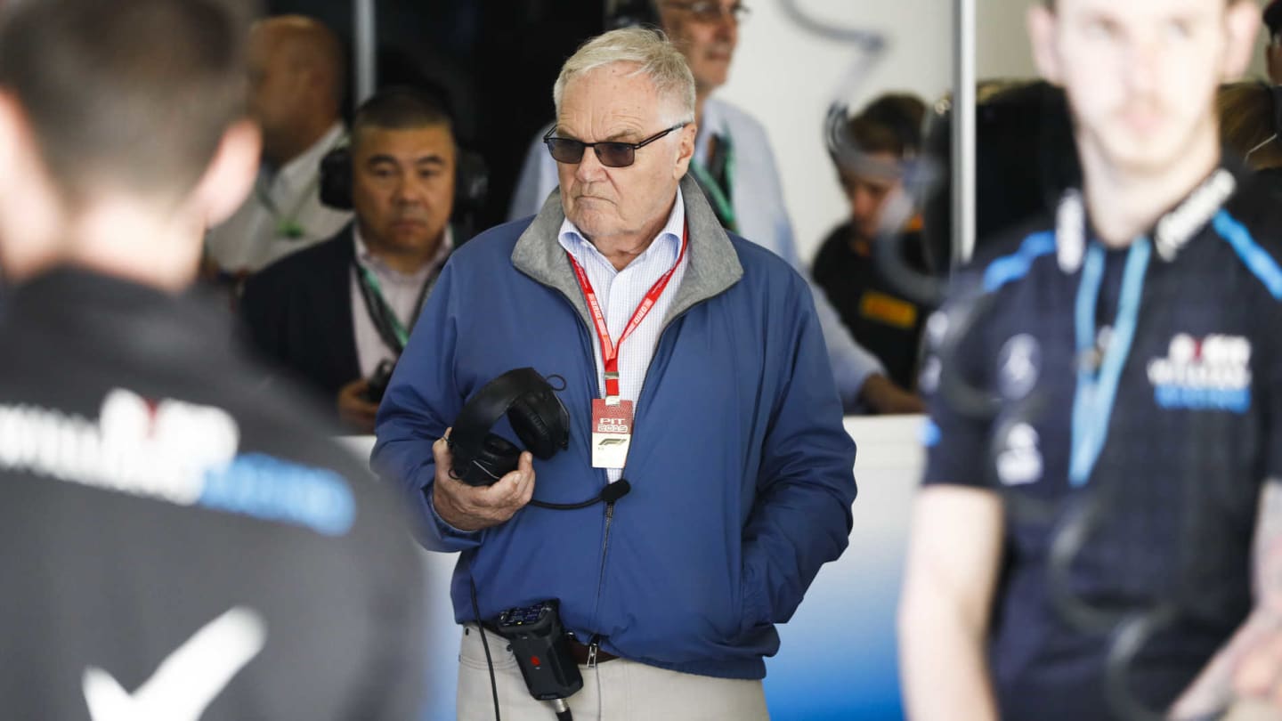 SHANGHAI INTERNATIONAL CIRCUIT, CHINA - APRIL 13: Patrick Head, Consultant, Williams F1 during the