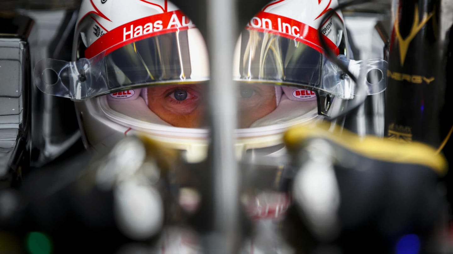 SHANGHAI INTERNATIONAL CIRCUIT, CHINA - APRIL 13: Romain Grosjean, Haas F1 during the Chinese GP at