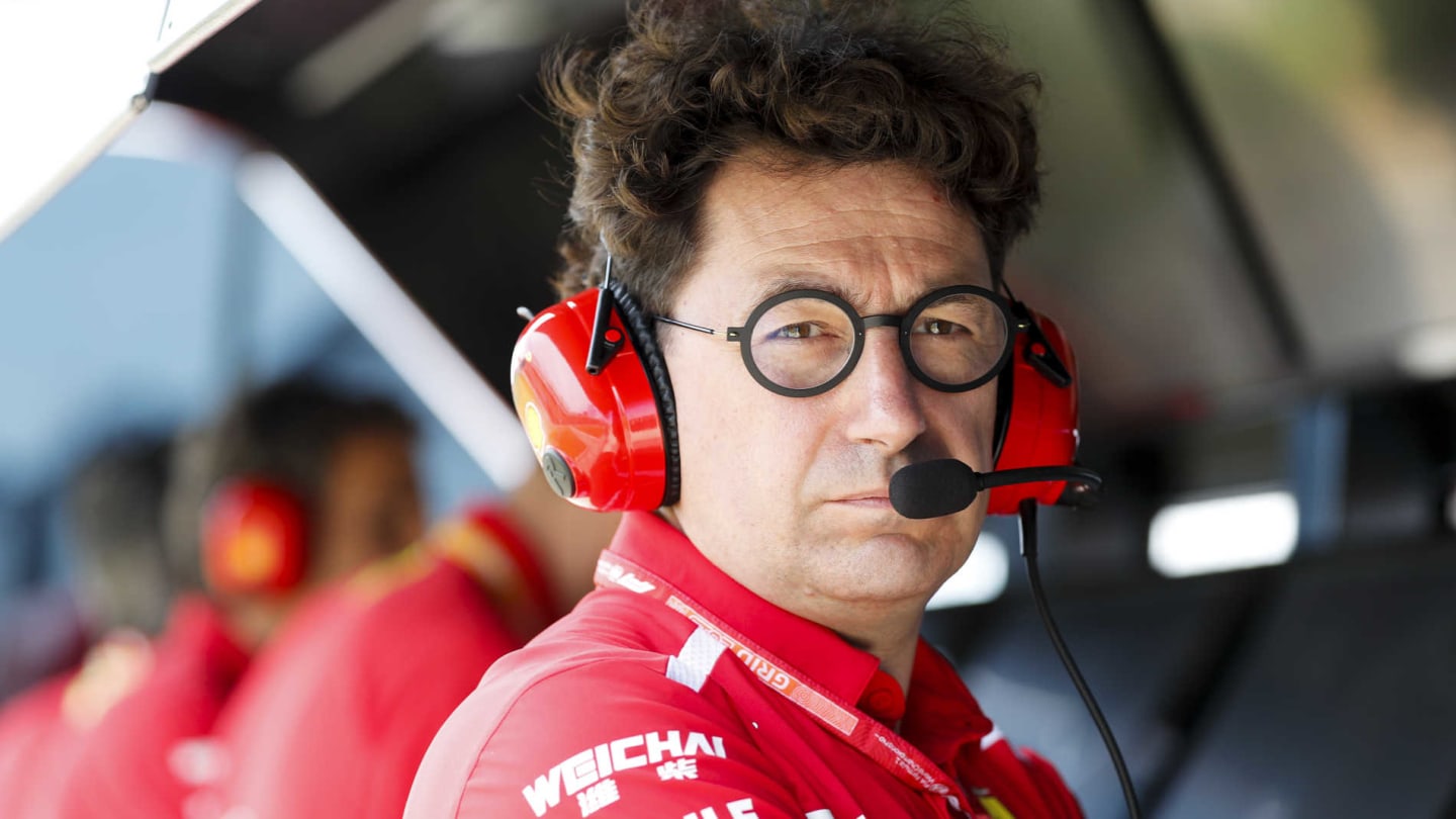 CIRCUIT PAUL RICARD, FRANCE - JUNE 21: Mattia Binotto, Team Principal Ferrari during the French GP