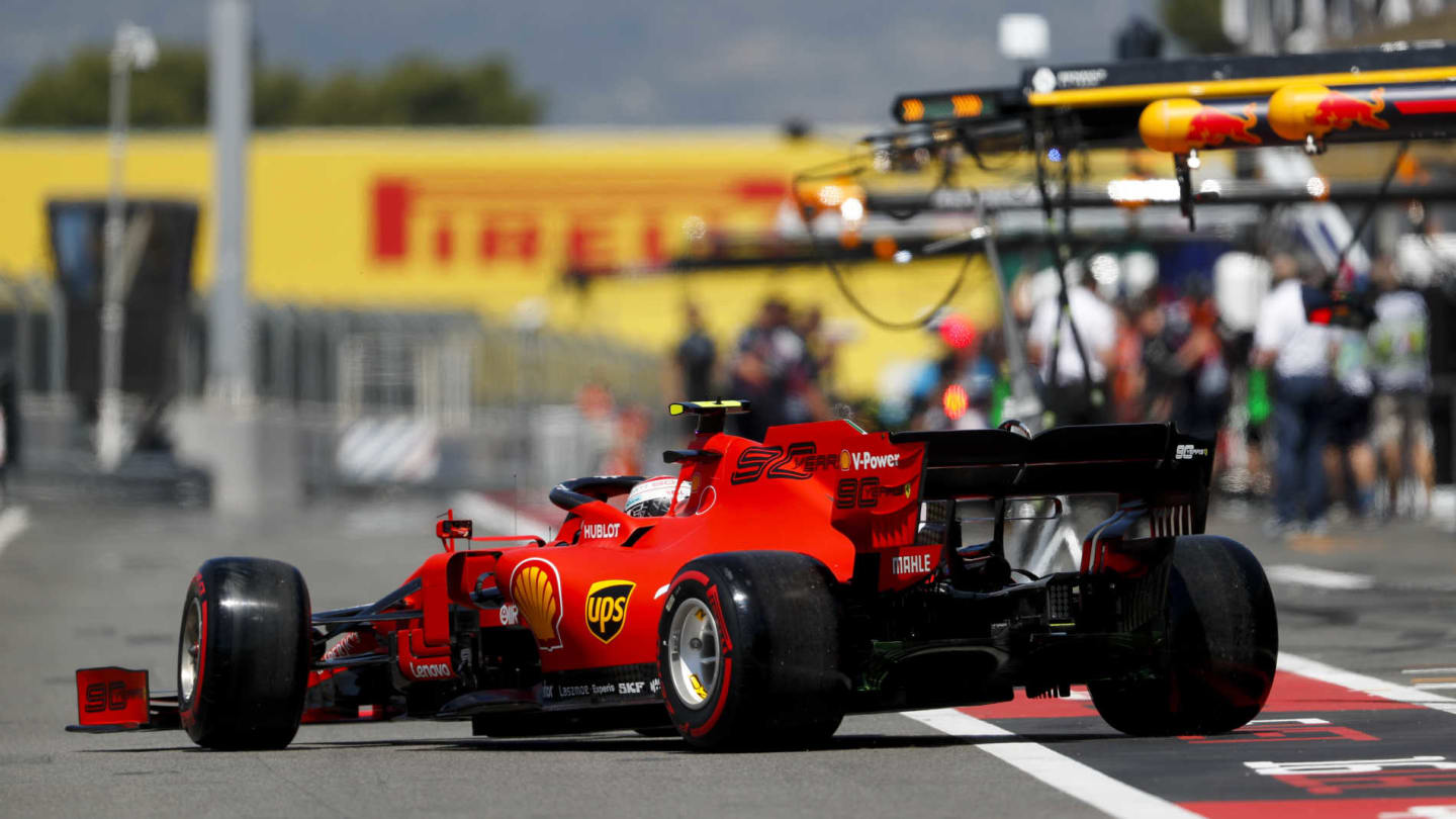 CIRCUIT PAUL RICARD, FRANCE - JUNE 21: Charles Leclerc, Ferrari SF90 during the French GP at Circuit Paul Ricard on June 21, 2019 in Circuit Paul Ricard, France. (Photo by Zak Mauger / LAT Images)