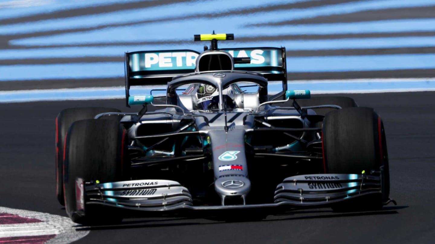 CIRCUIT PAUL RICARD, FRANCE - JUNE 21: Valtteri Bottas, Mercedes AMG W10 during the French GP at