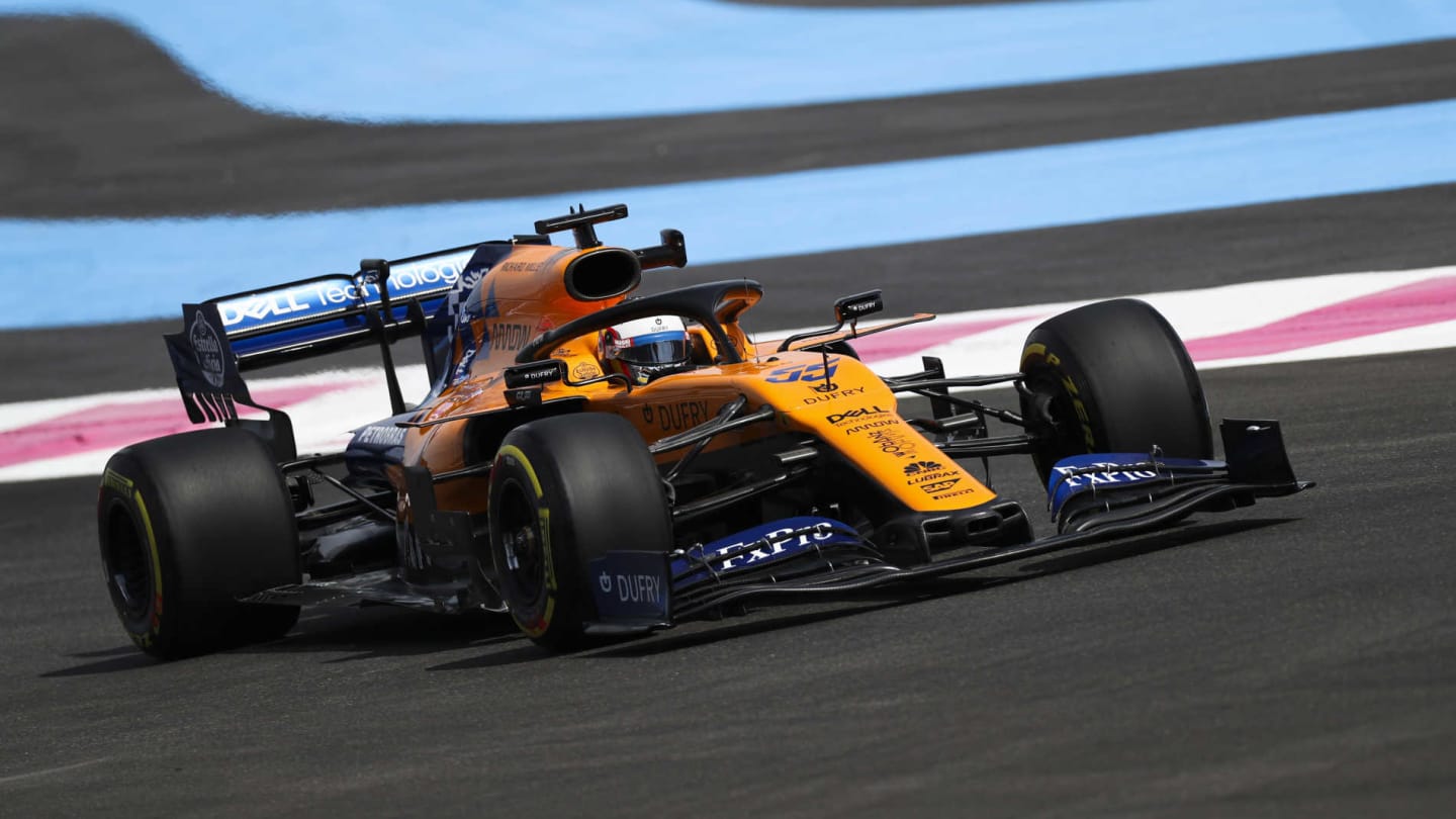 CIRCUIT PAUL RICARD, FRANCE - JUNE 21: Carlos Sainz, McLaren MCL34 during the French GP at Circuit Paul Ricard on June 21, 2019 in Circuit Paul Ricard, France. (Photo by Jerry Andre / Sutton Images)