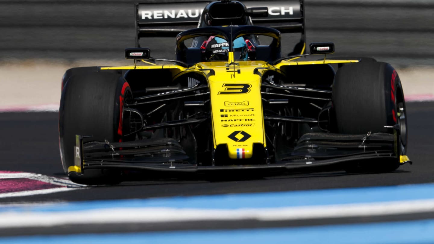 CIRCUIT PAUL RICARD, FRANCE - JUNE 21: Daniel Ricciardo, Renault R.S.19 during the French GP at