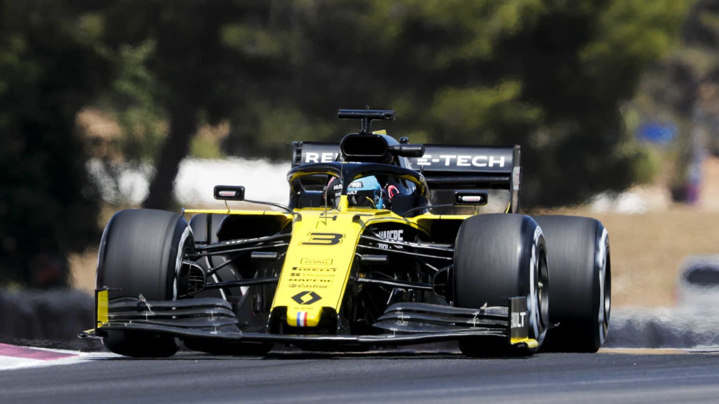 CIRCUIT PAUL RICARD, FRANCE - JUNE 21: Daniel Ricciardo, Renault R.S.19 during the French GP at