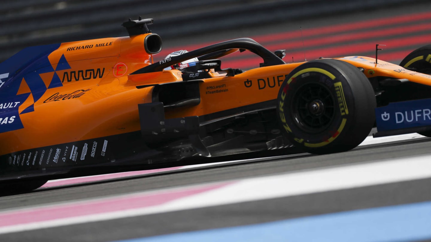CIRCUIT PAUL RICARD, FRANCE - JUNE 21: Carlos Sainz Jr., McLaren MCL34 during the French GP at