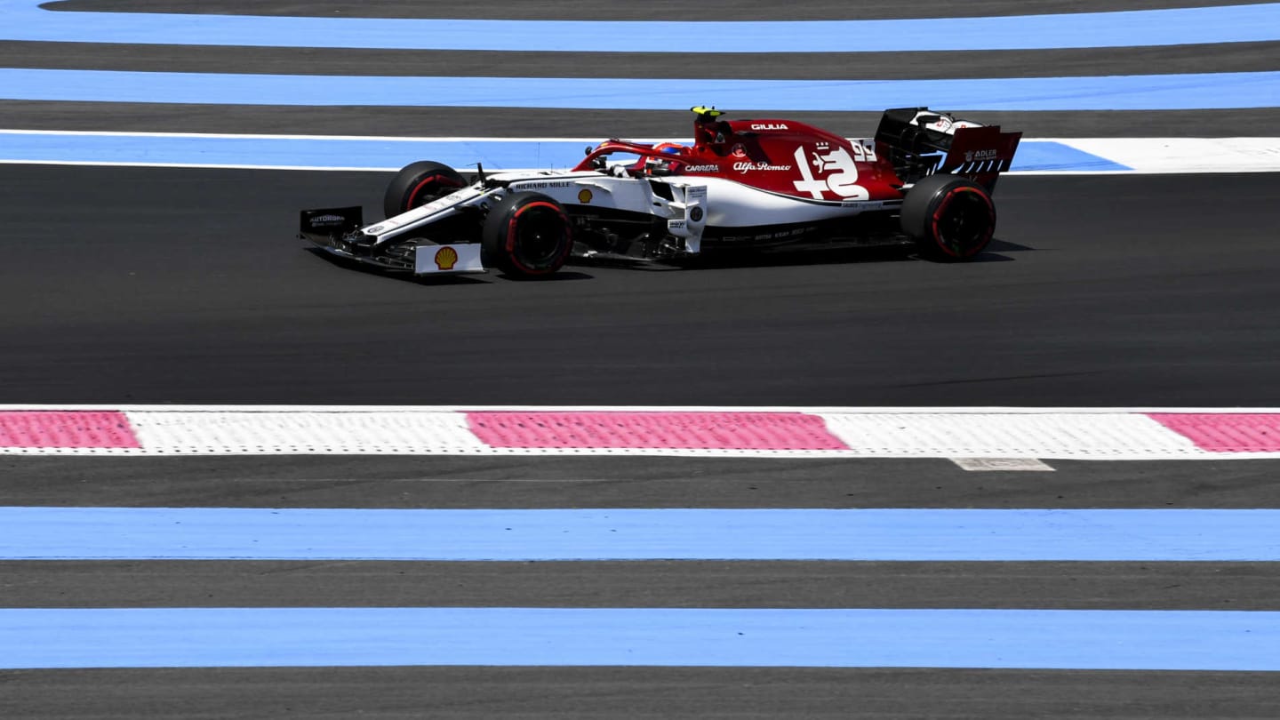 CIRCUIT PAUL RICARD, FRANCE - JUNE 22: Antonio Giovinazzi, Alfa Romeo Racing C38 during the French GP at Circuit Paul Ricard on June 22, 2019 in Circuit Paul Ricard, France. (Photo by Mark Sutton / Sutton Images)