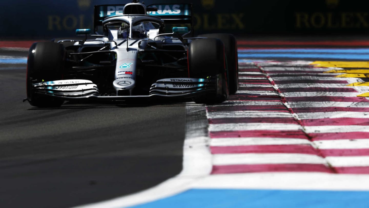 CIRCUIT PAUL RICARD, FRANCE - JUNE 22: Valtteri Bottas, Mercedes AMG W10 during the French GP at