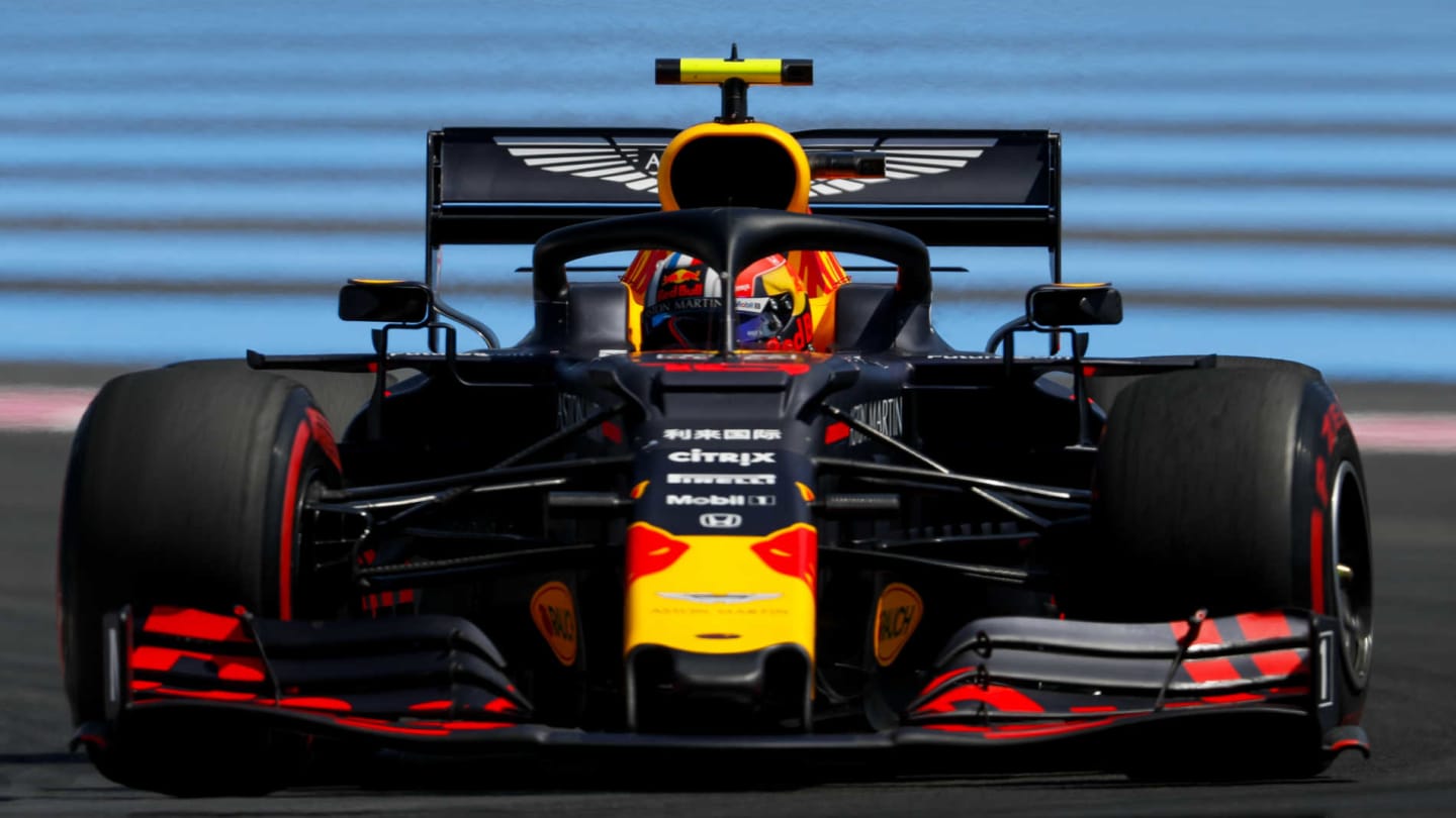 CIRCUIT PAUL RICARD, FRANCE - JUNE 22: Pierre Gasly, Red Bull Racing RB15 during the French GP at