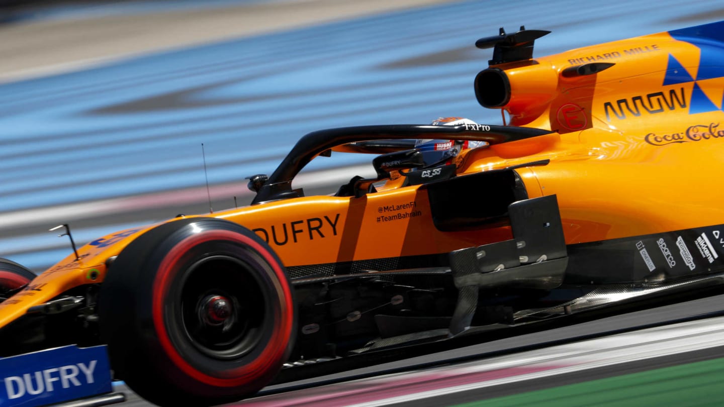 CIRCUIT PAUL RICARD, FRANCE - JUNE 22: Carlos Sainz, McLaren MCL34 during the French GP at Circuit Paul Ricard on June 22, 2019 in Circuit Paul Ricard, France. (Photo by Zak Mauger / LAT Images)