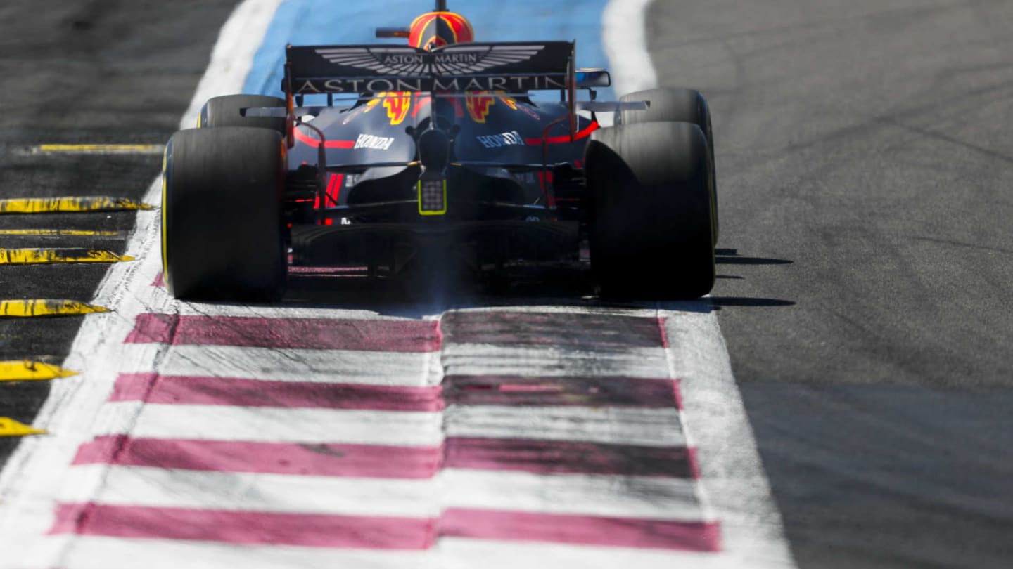 CIRCUIT PAUL RICARD, FRANCE - JUNE 22: Pierre Gasly, Red Bull Racing RB15 during the French GP at Circuit Paul Ricard on June 22, 2019 in Circuit Paul Ricard, France. (Photo by Zak Mauger / LAT Images)