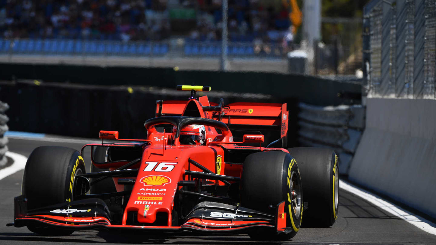 CIRCUIT PAUL RICARD, FRANCE - JUNE 22: Charles Leclerc, Ferrari SF90 during the French GP at Circuit Paul Ricard on June 22, 2019 in Circuit Paul Ricard, France. (Photo by Mark Sutton / Sutton Images)