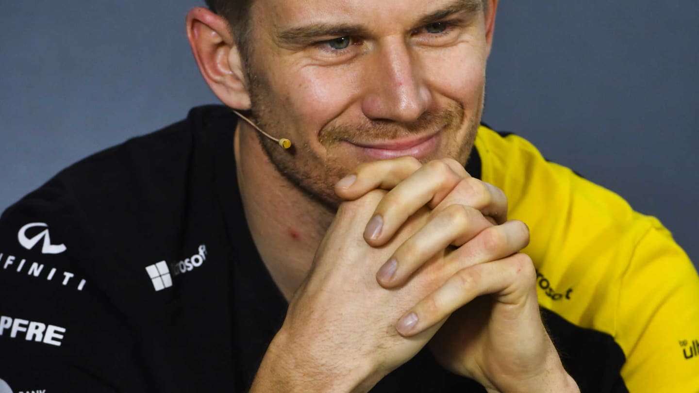 CIRCUIT PAUL RICARD, FRANCE - JUNE 20: Nico Hulkenberg, Renault F1 Team in Press Conference during the French GP at Circuit Paul Ricard on June 20, 2019 in Circuit Paul Ricard, France. (Photo by Mark Sutton / Sutton Images)