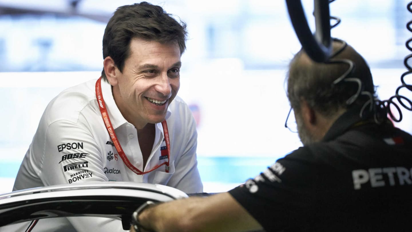 HOCKENHEIMRING, GERMANY - JULY 25: Toto Wolff, Executive Director (Business), Mercedes AMG in the