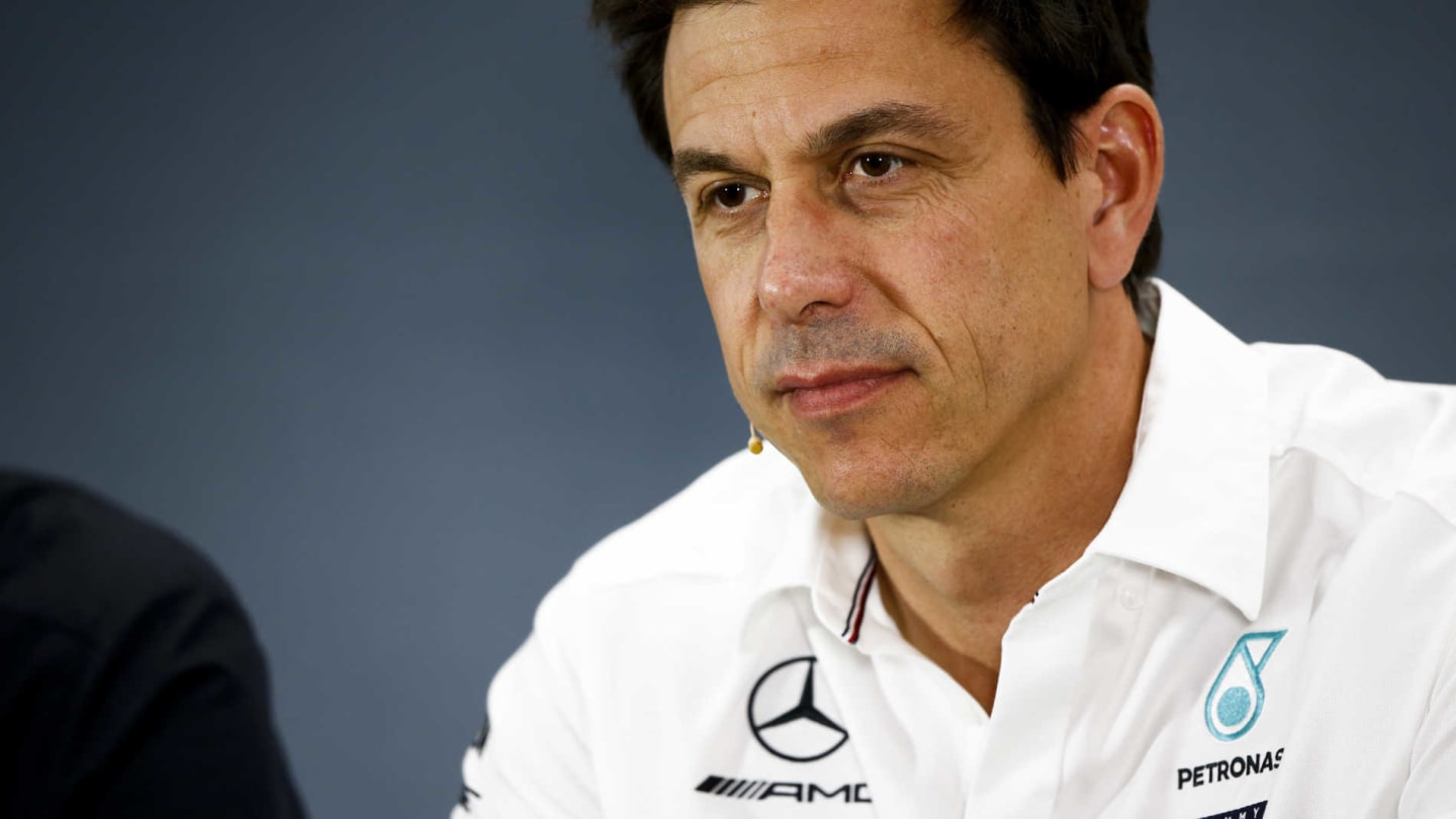 HOCKENHEIMRING, GERMANY - JULY 26: Toto Wolff, Executive Director (Business), Mercedes AMG, in the