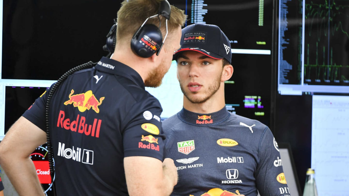 HOCKENHEIMRING, GERMANY - JULY 27: Pierre Gasly, Red Bull Racing during the German GP at Hockenheimring on July 27, 2019 in Hockenheimring, Germany. (Photo by Mark Sutton / Sutton Images)