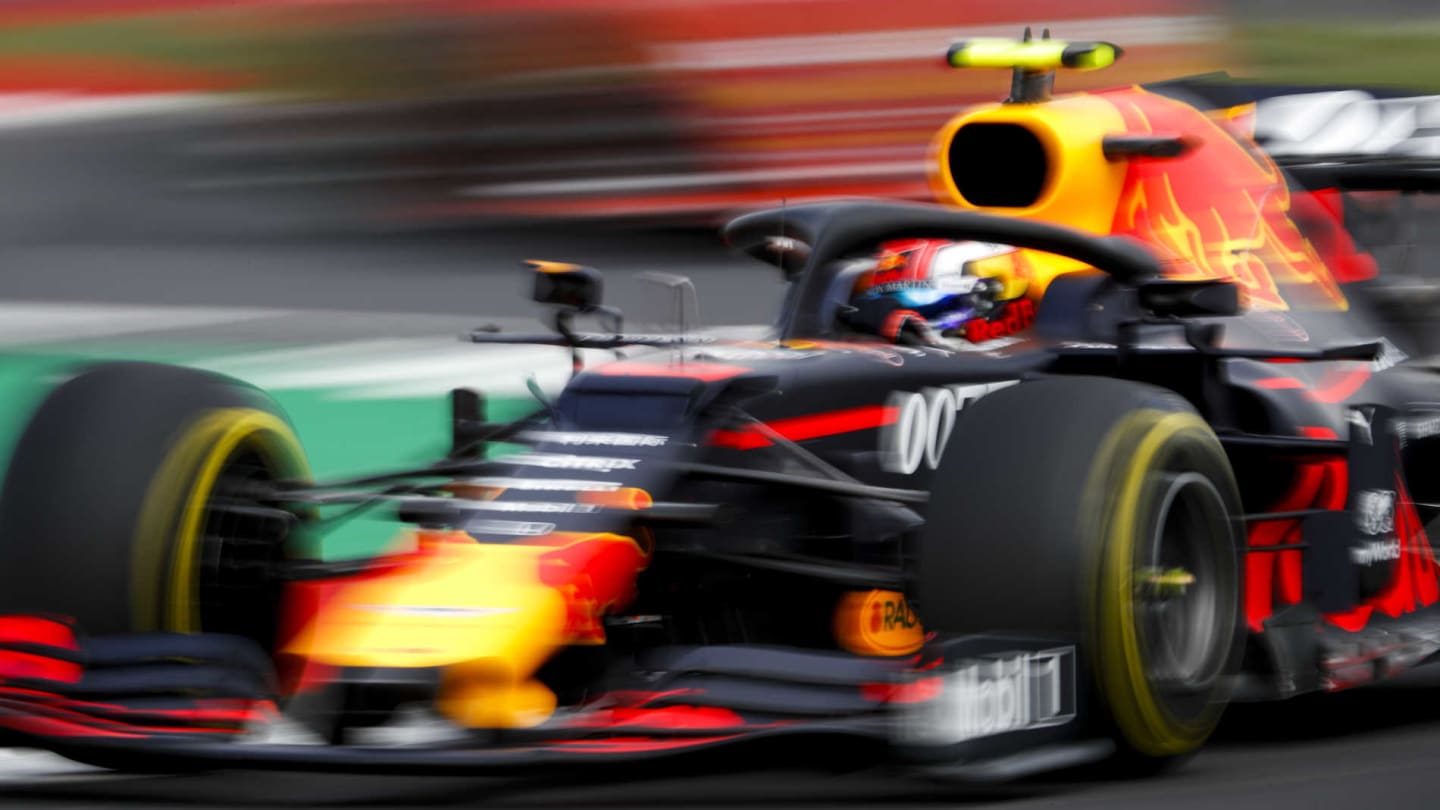 SILVERSTONE, UNITED KINGDOM - JULY 12: Pierre Gasly, Red Bull Racing RB15 during the British GP at Silverstone on July 12, 2019 in Silverstone, United Kingdom. (Photo by Zak Mauger / LAT Images)