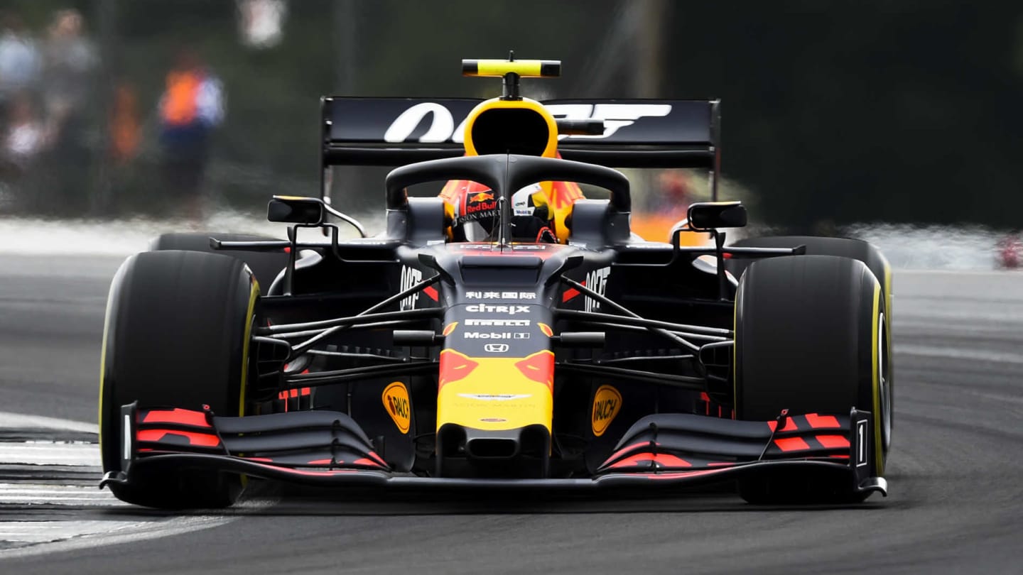 SILVERSTONE, UNITED KINGDOM - JULY 13: Pierre Gasly, Red Bull Racing RB15 during the British GP at Silverstone on July 13, 2019 in Silverstone, United Kingdom. (Photo by Gareth Harford / Sutton Images)