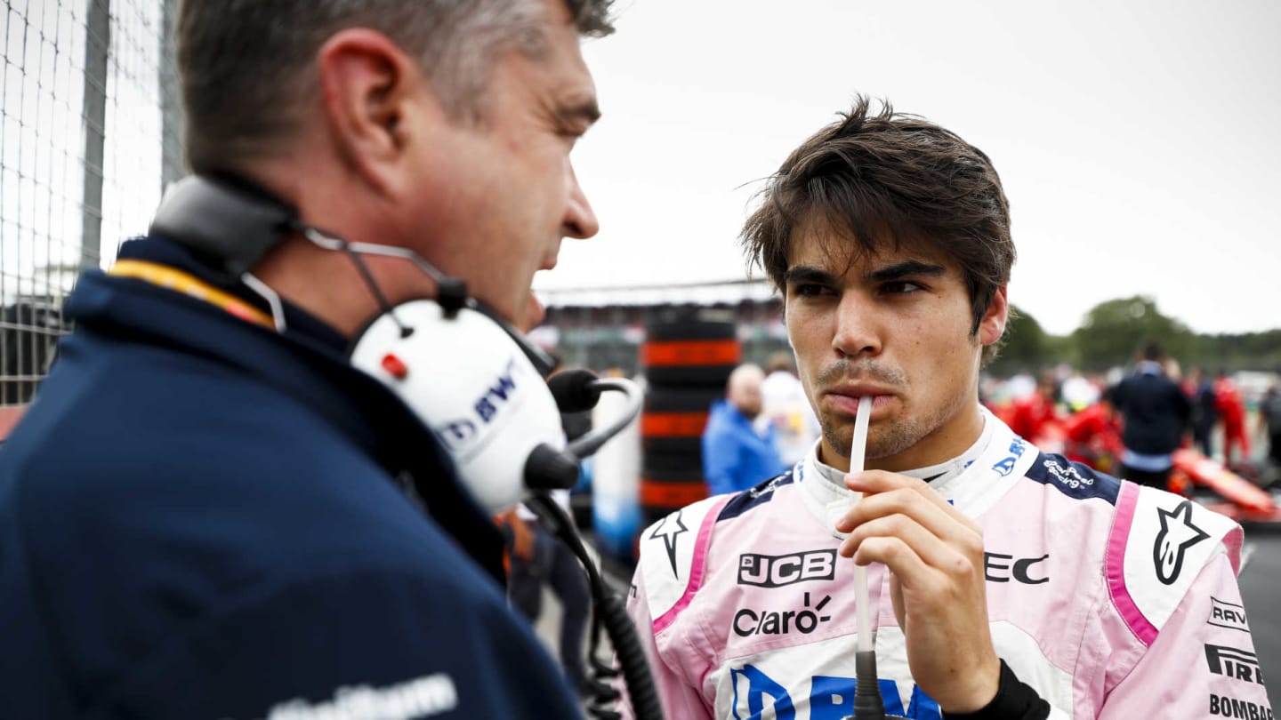 SILVERSTONE, UNITED KINGDOM - JULY 14: Lance Stroll, Racing Point during the British GP at Silverstone on July 14, 2019 in Silverstone, United Kingdom. (Photo by Glenn Dunbar / LAT Images)
