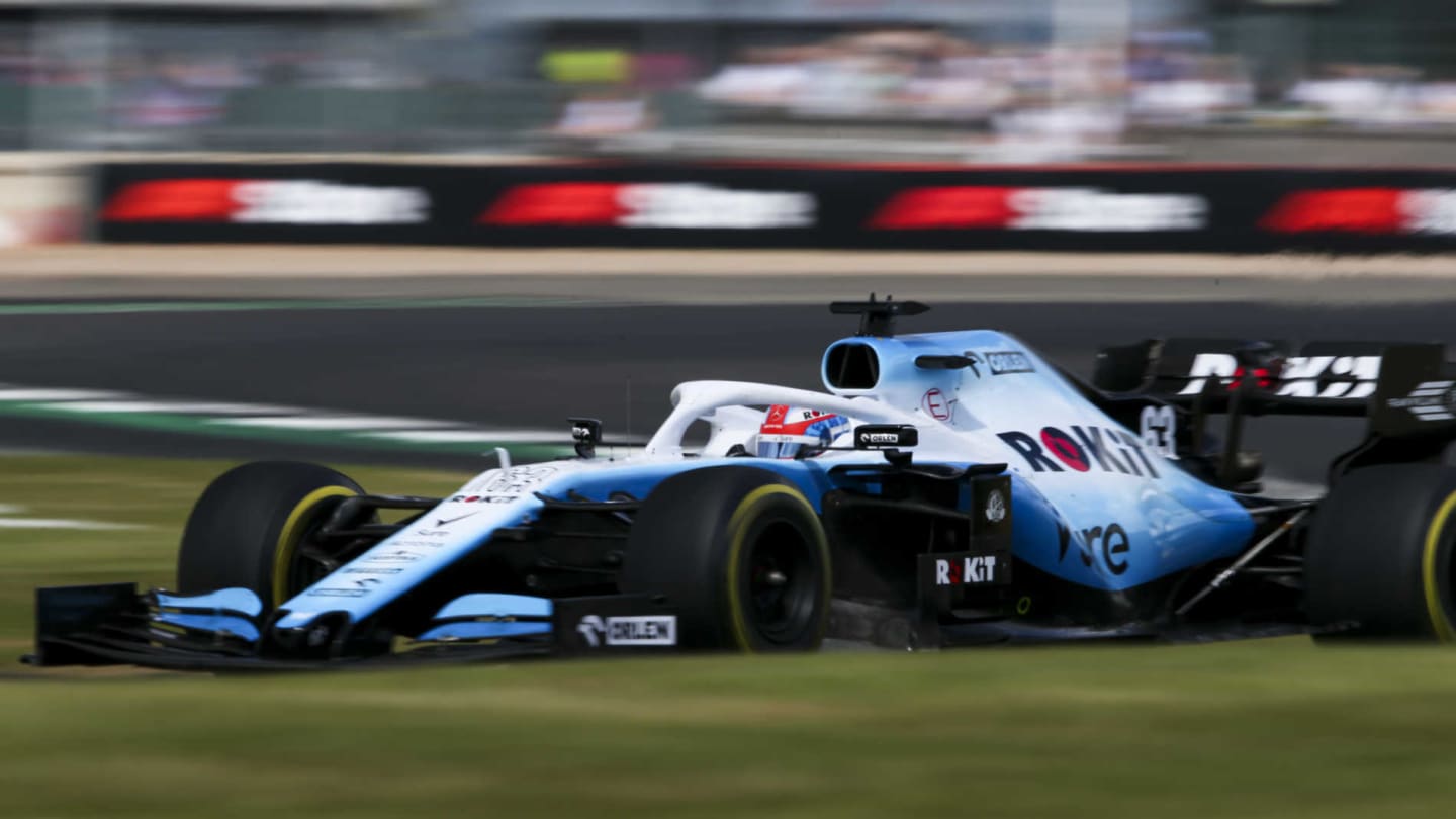 SILVERSTONE, UNITED KINGDOM - JULY 14: George Russell, Williams Racing FW42 during the British GP at Silverstone on July 14, 2019 in Silverstone, United Kingdom. (Photo by Dom Romney / LAT Images)