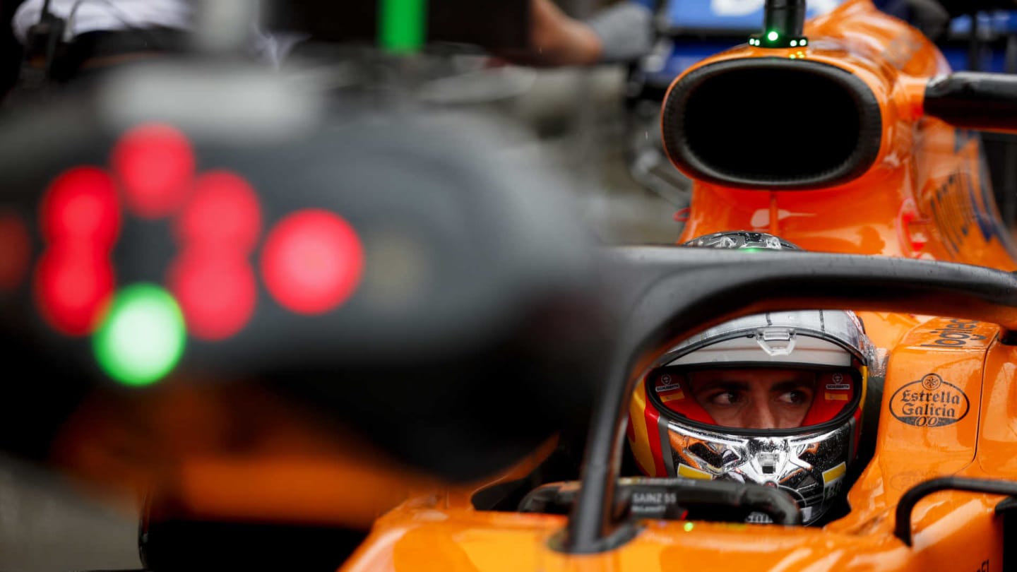 HUNGARORING, HUNGARY - AUGUST 02: Carlos Sainz Jr, McLaren during the Hungarian GP at Hungaroring
