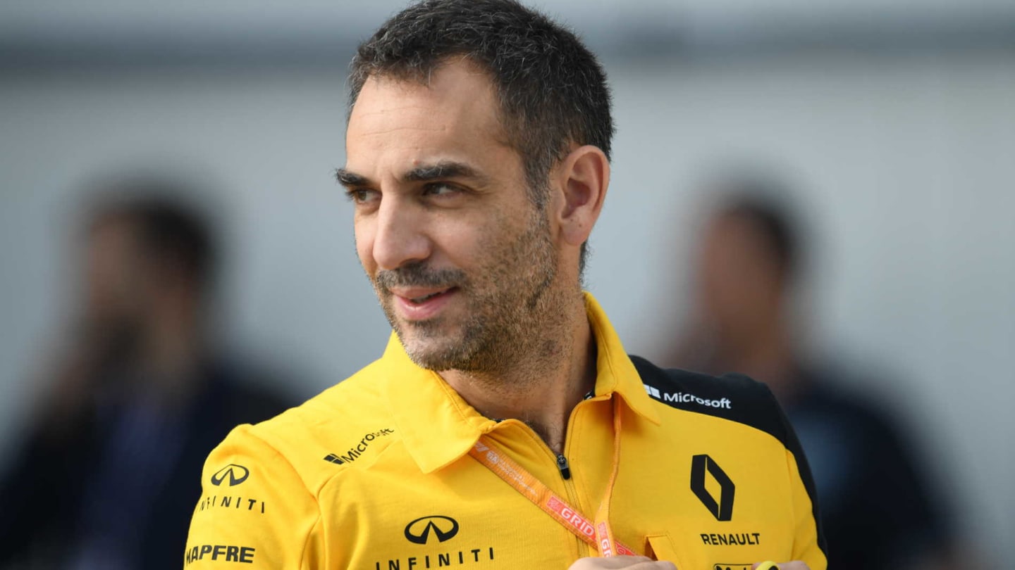 HUNGARORING, HUNGARY - AUGUST 03: Cyril Abiteboul, Managing Director, Renault F1 Team during the
