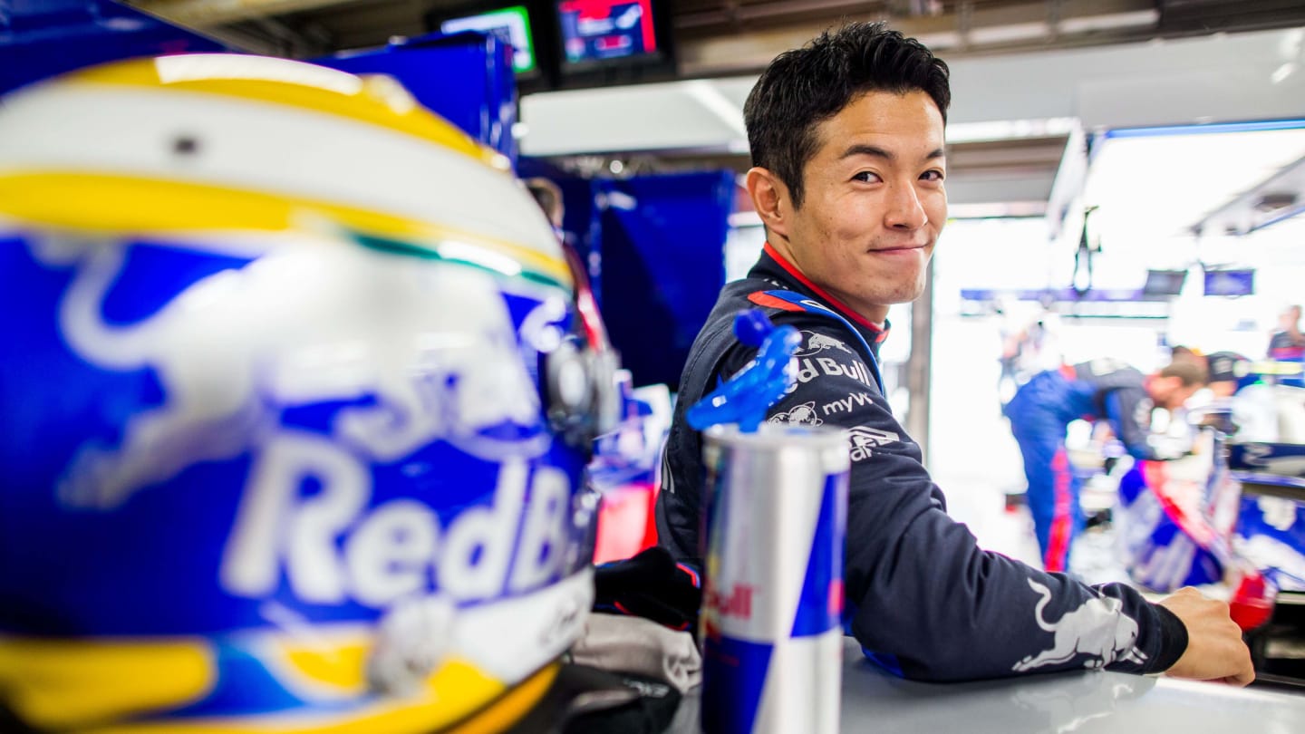 SUZUKA, JAPAN - OCTOBER 11: Naoki Yamamoto of Scuderia Toro Rosso and Japan during practice for the