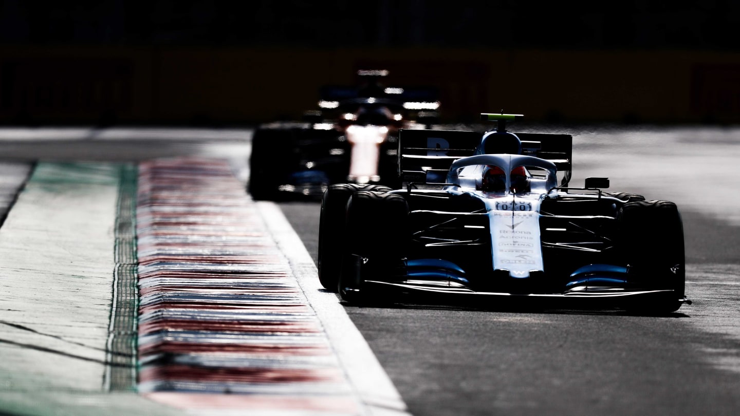 MEXICO CITY, MEXICO - OCTOBER 26: Robert Kubica of Poland driving the (88) Rokit Williams Racing FW42 Mercedes on track during final practice for the F1 Grand Prix of Mexico at Autodromo Hermanos Rodriguez on October 26, 2019 in Mexico City, Mexico. (Photo by Mark Thompson/Getty Images)