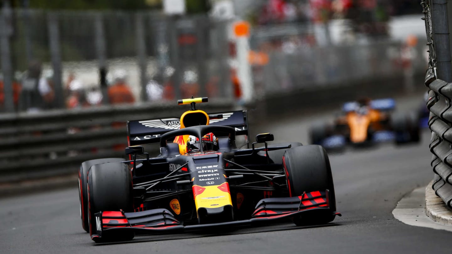 MONTE CARLO, MONACO - MAY 26: Pierre Gasly, Red Bull Racing RB15 during the Monaco GP at Monte