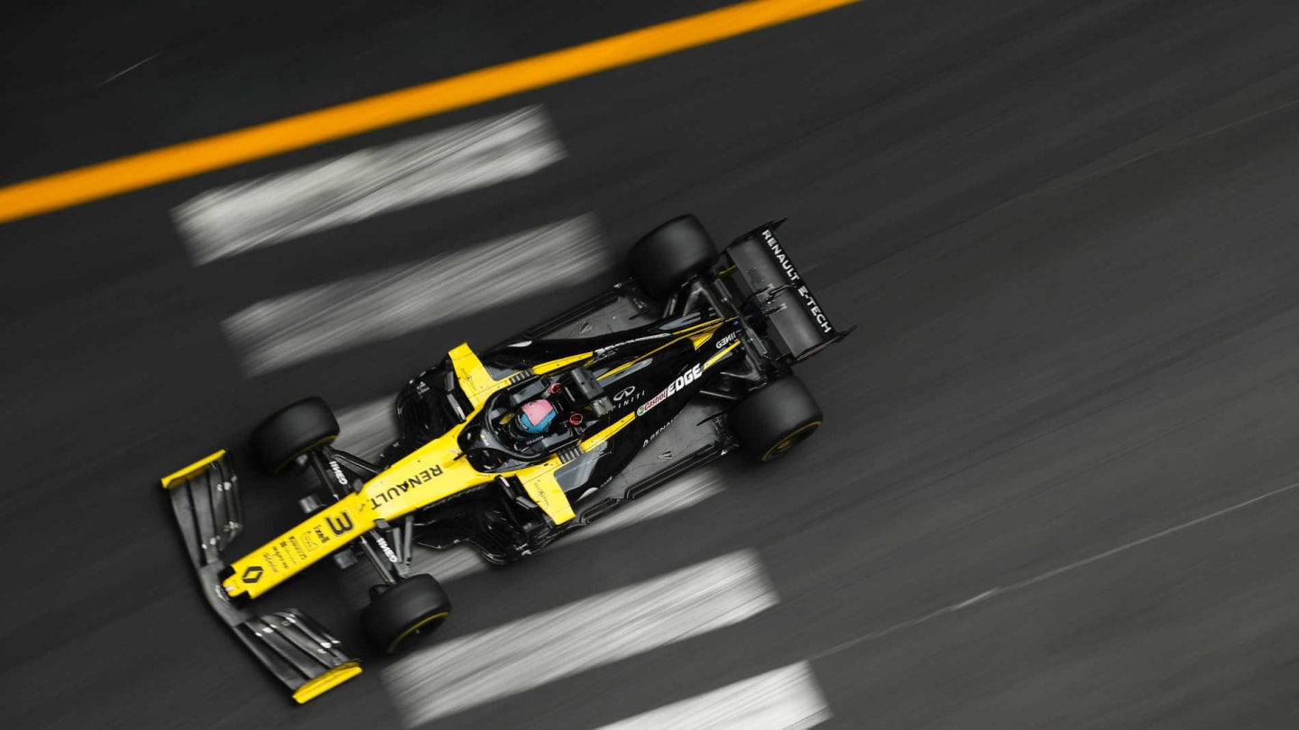MONTE CARLO, MONACO - MAY 26: Daniel Ricciardo, Renault R.S.19 during the Monaco GP at Monte Carlo