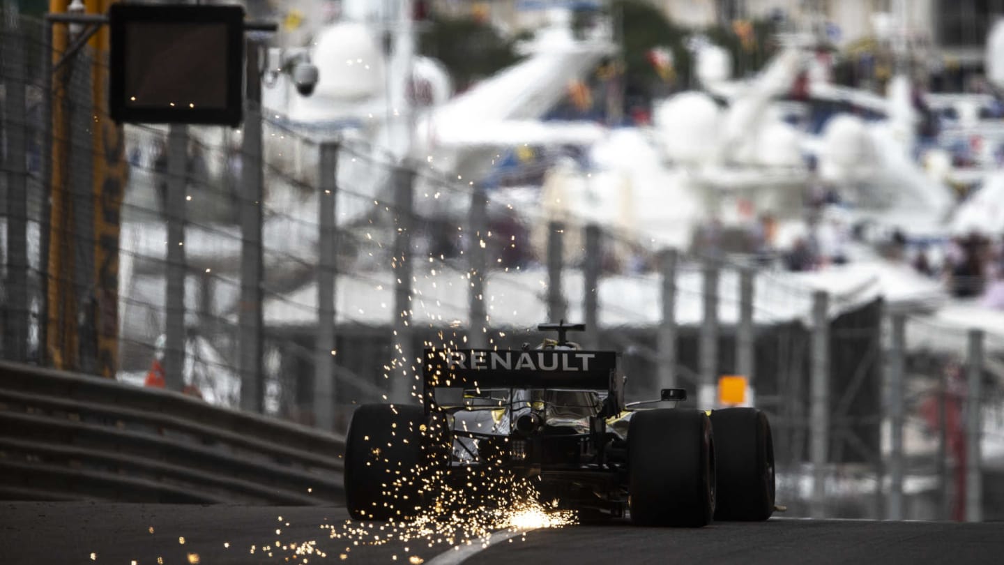 MONTE CARLO, MONACO - MAY 23: Daniel Ricciardo, Renault R.S.19 during the Monaco GP at Monte Carlo