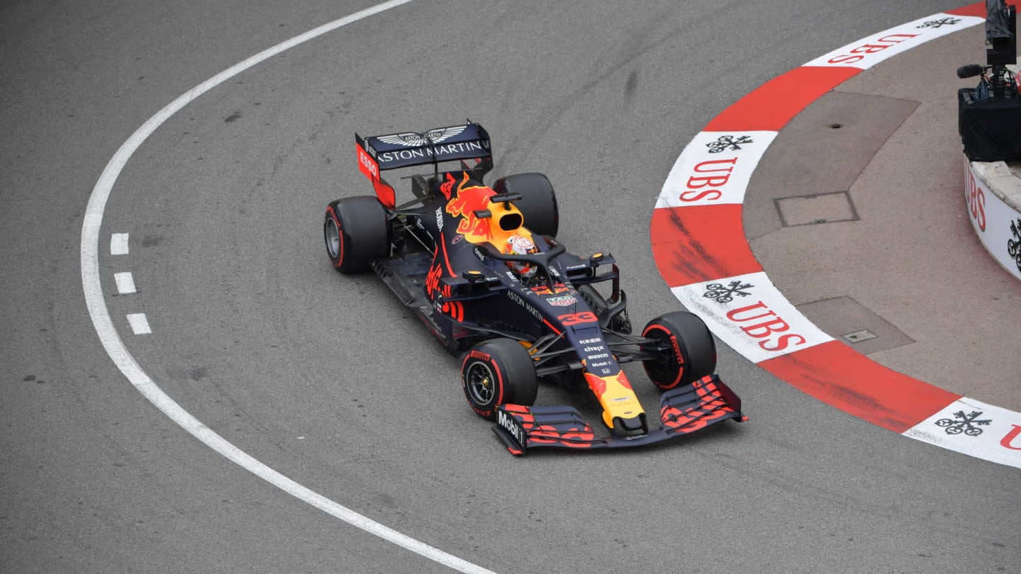 MONTE CARLO, MONACO - MAY 23: Max Verstappen, Red Bull Racing RB15 during the Monaco GP at Monte Carlo on May 23, 2019 in Monte Carlo, Monaco. (Photo by Jerry Andre / Sutton Images)