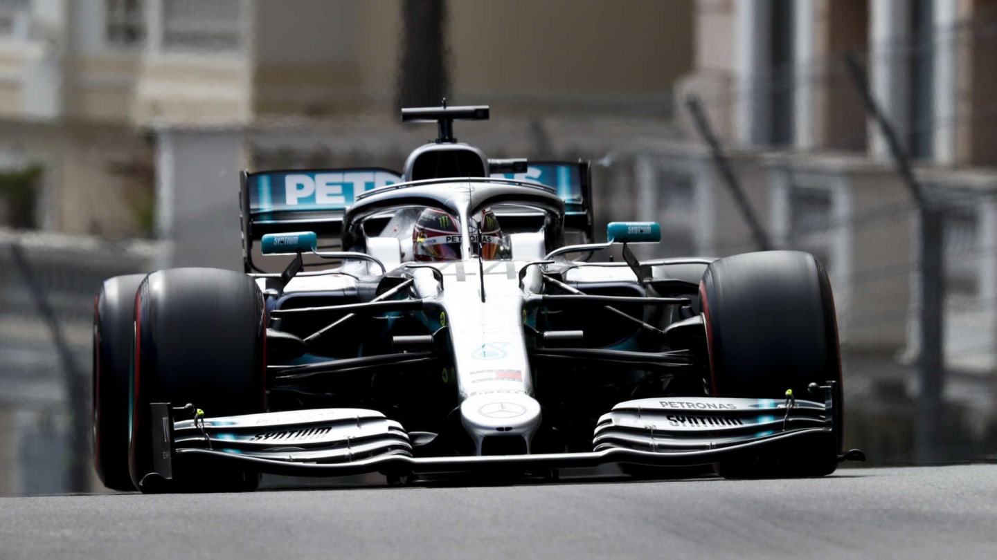 MONTE CARLO, MONACO - MAY 23: Lewis Hamilton, Mercedes AMG F1 W10 during the Monaco GP at Monte Carlo on May 23, 2019 in Monte Carlo, Monaco. (Photo by Glenn Dunbar / LAT Images)