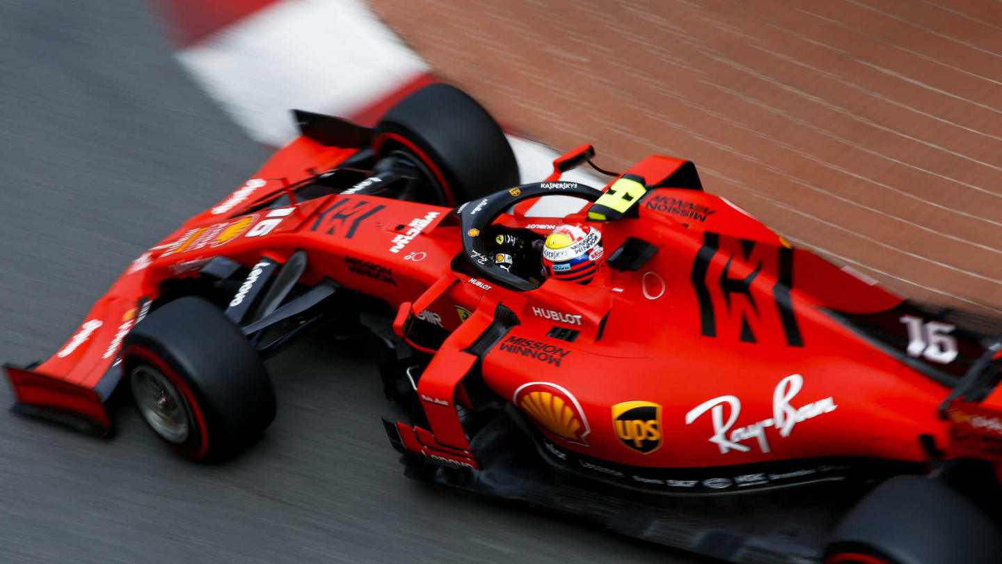MONTE CARLO, MONACO - MAY 23: Charles Leclerc, Ferrari SF90 during the Monaco GP at Monte Carlo on