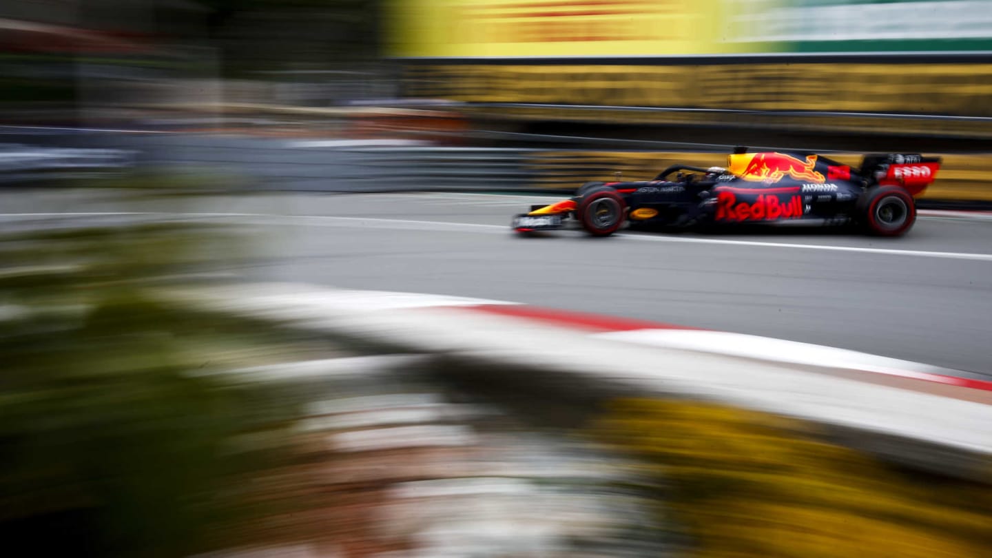 MONTE CARLO, MONACO - MAY 23: Max Verstappen, Red Bull Racing RB15 during the Monaco GP at Monte