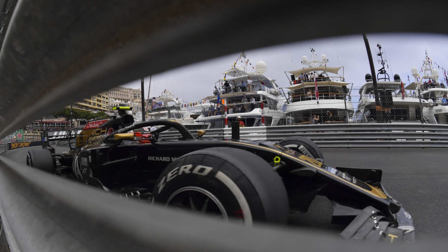 MONTE CARLO, MONACO - MAY 23: Kevin Magnussen, Haas VF-19 during the Monaco GP at Monte Carlo on May 23, 2019 in Monte Carlo, Monaco. (Photo by Jerry Andre / Sutton Images)