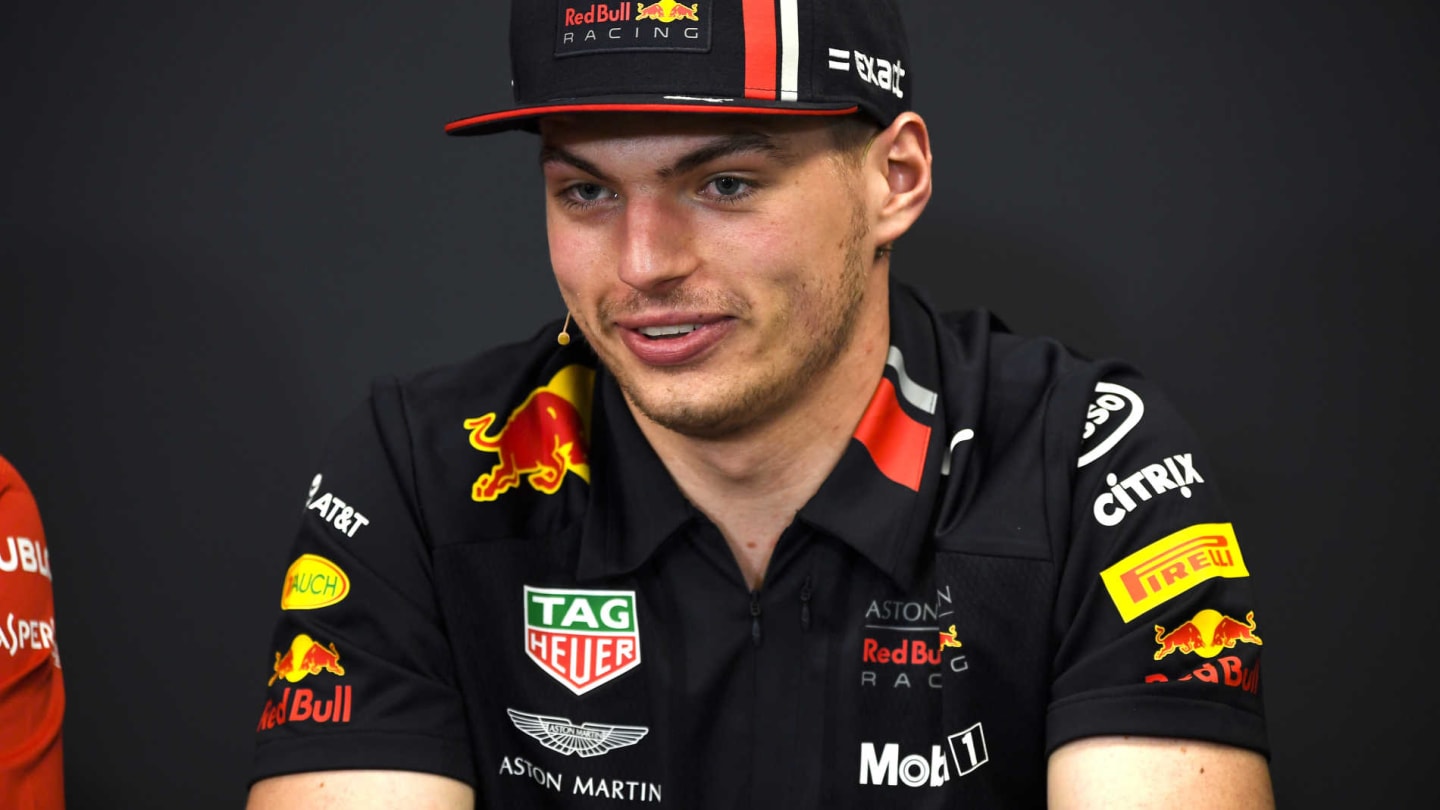 MONTE CARLO, MONACO - MAY 22: Max Verstappen, Red Bull Racing in Press Conference during the Monaco GP at Monte Carlo on May 22, 2019 in Monte Carlo, Monaco. (Photo by Gareth Harford / Sutton Images)