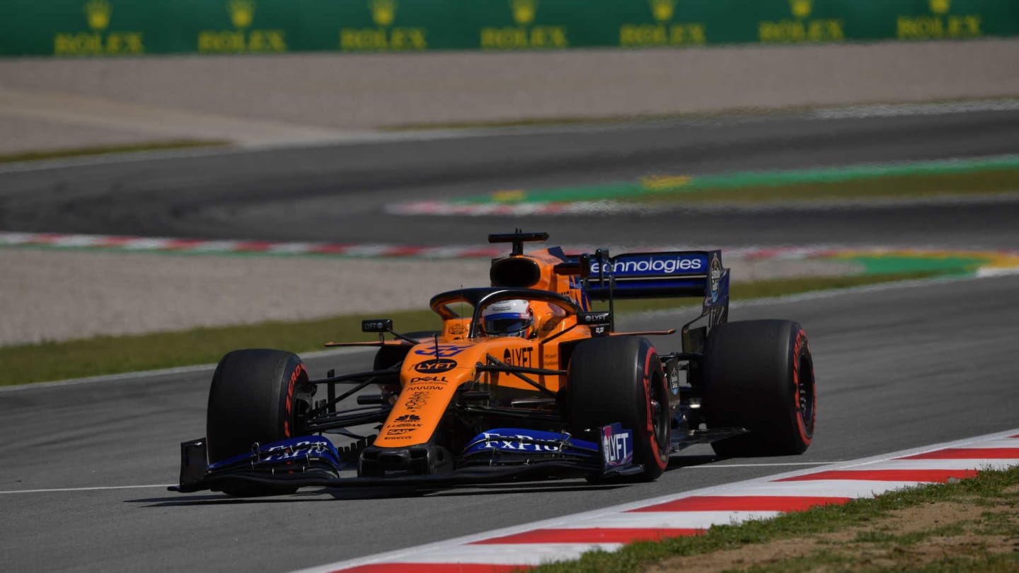 CIRCUIT DE BARCELONA-CATALUNYA, SPAIN - MAY 10: Carlos Sainz Jr., McLaren MCL34 during the Spanish