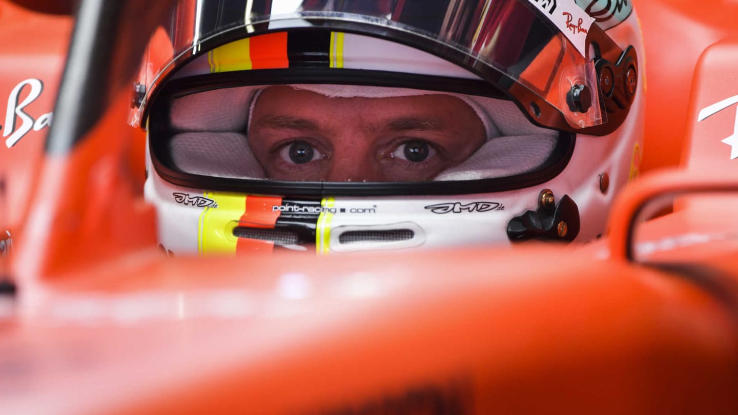 CIRCUIT DE BARCELONA-CATALUNYA, SPAIN - MAY 11: Sebastian Vettel, Ferrari during the Spanish GP at