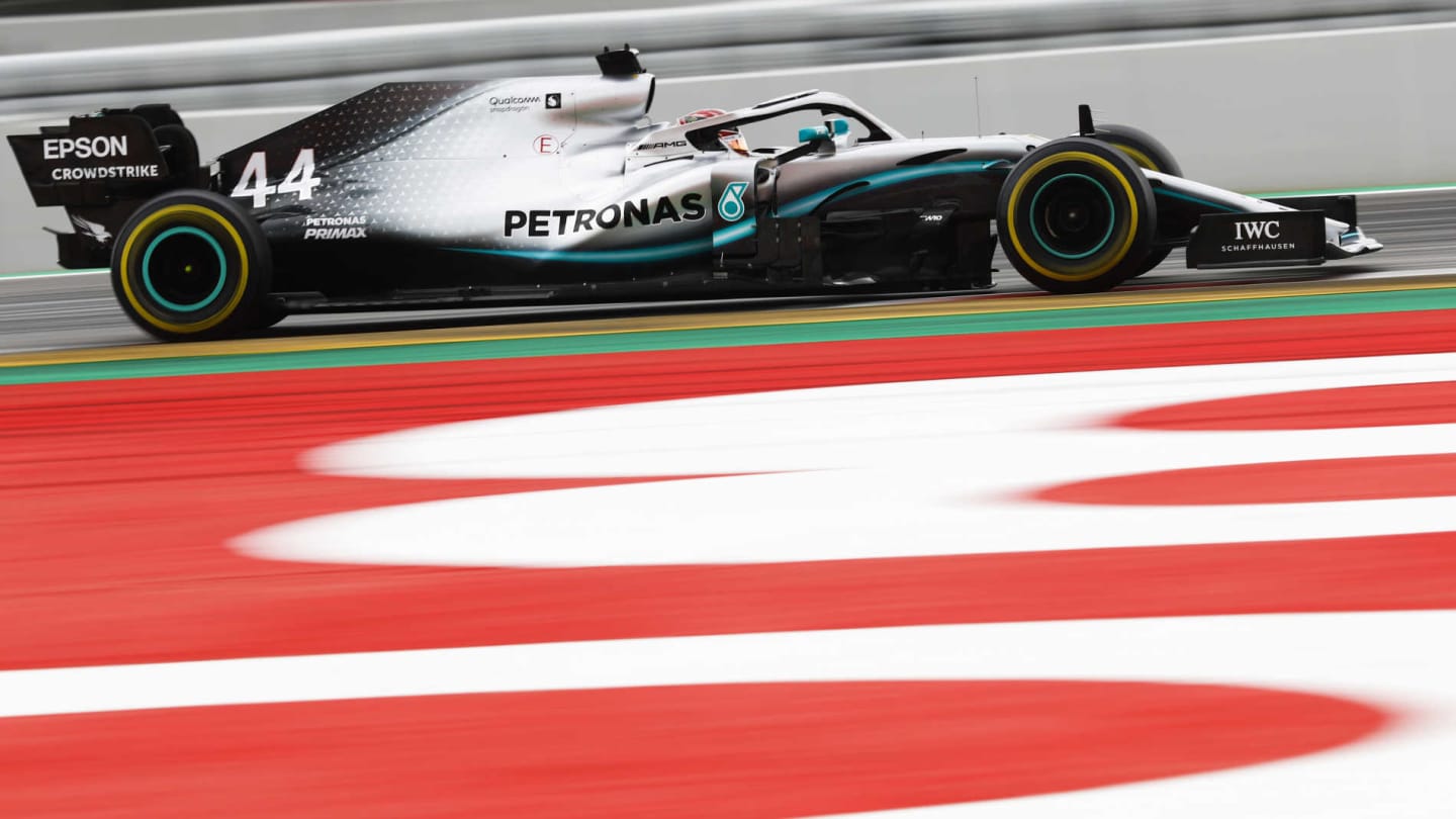CIRCUIT DE BARCELONA-CATALUNYA, SPAIN - MAY 11: Lewis Hamilton, Mercedes AMG F1 W10 during the