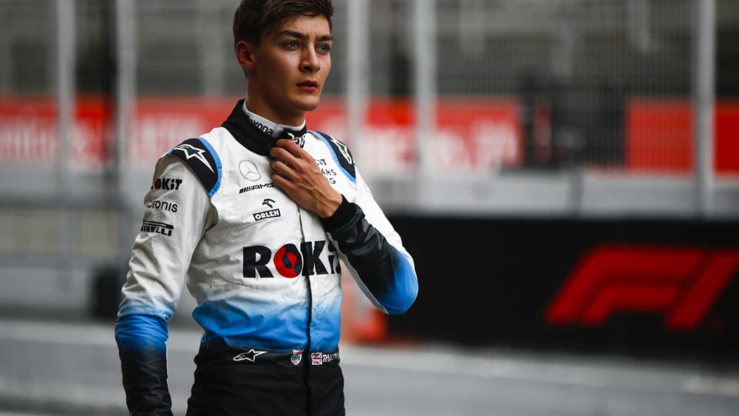 CIRCUIT DE BARCELONA-CATALUNYA, SPAIN - MAY 11: George Russell, Williams Racing during the Spanish