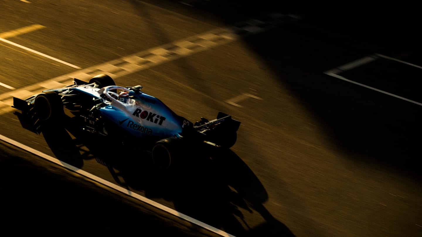 CIRCUIT DE BARCELONA-CATALUNYA, SPAIN - FEBRUARY 20: George Russell, Williams FW42 during the