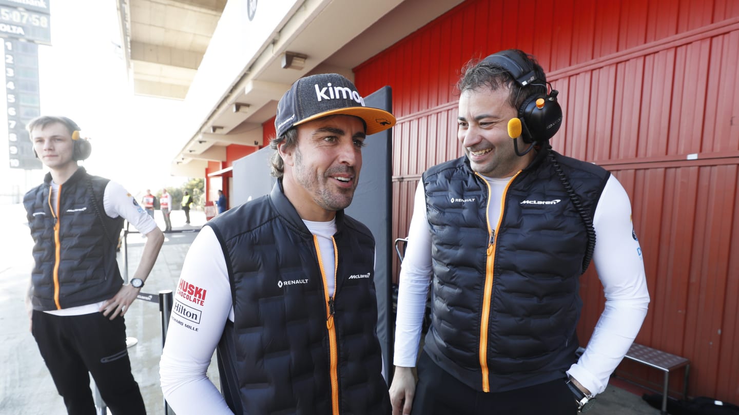CIRCUIT DE BARCELONA-CATALUNYA, SPAIN - FEBRUARY 26: Fernando Alonso during the Barcelona February testing II at Circuit de Barcelona-Catalunya on February 26, 2019 in Circuit de Barcelona-Catalunya, Spain. (Photo by Steven Tee / LAT Images)