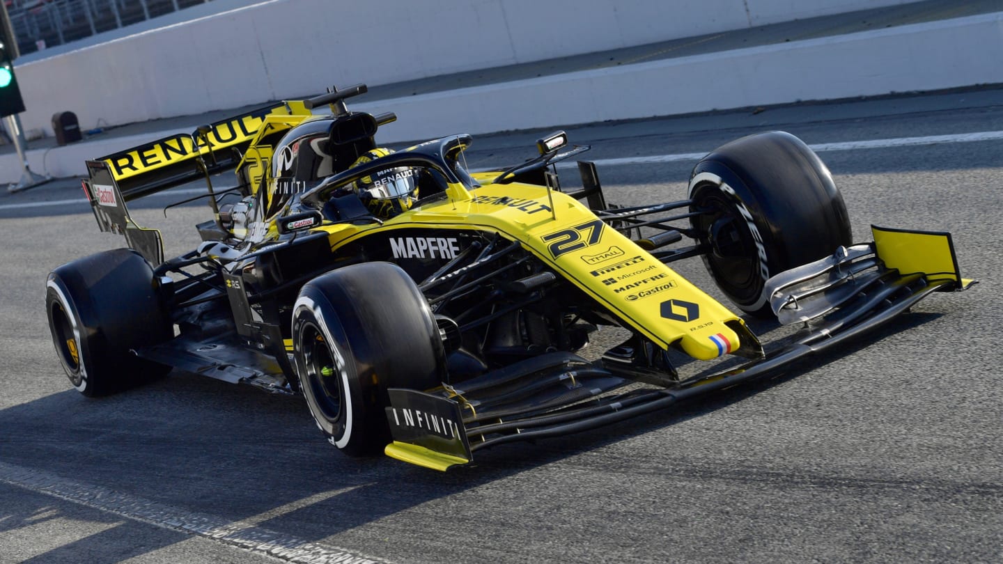 CIRCUIT DE BARCELONA-CATALUNYA, SPAIN - FEBRUARY 28: Nico Hulkenberg, Renault F1 Team R.S. 19