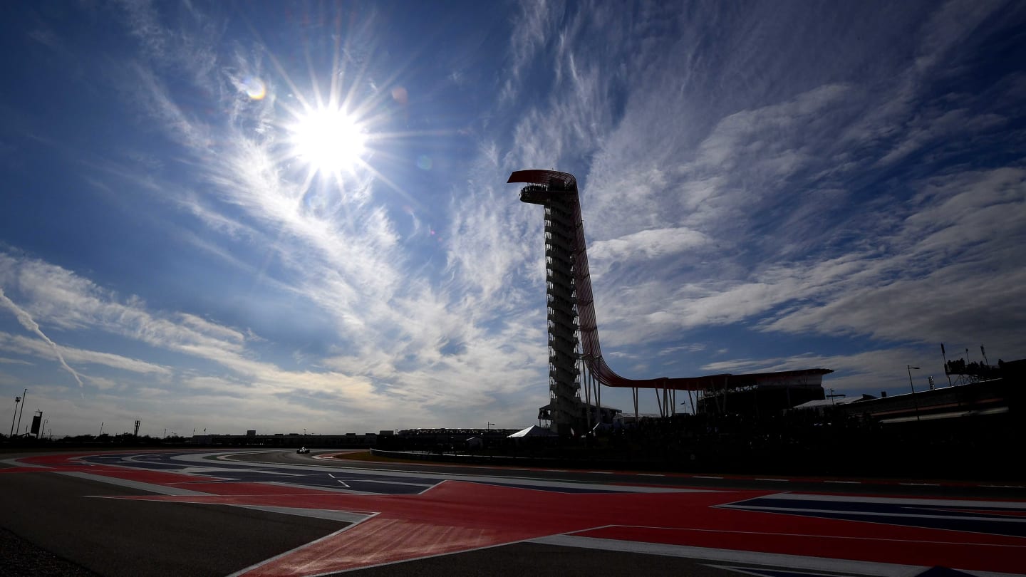 AUSTIN, TEXAS - NOVEMBER 01: George Russell of Great Britain driving the (63) Rokit Williams Racing FW42 Mercedes on track during practice for the F1 Grand Prix of USA at Circuit of The Americas on November 01, 2019 in Austin, Texas. (Photo by Clive Mason/Getty Images)
