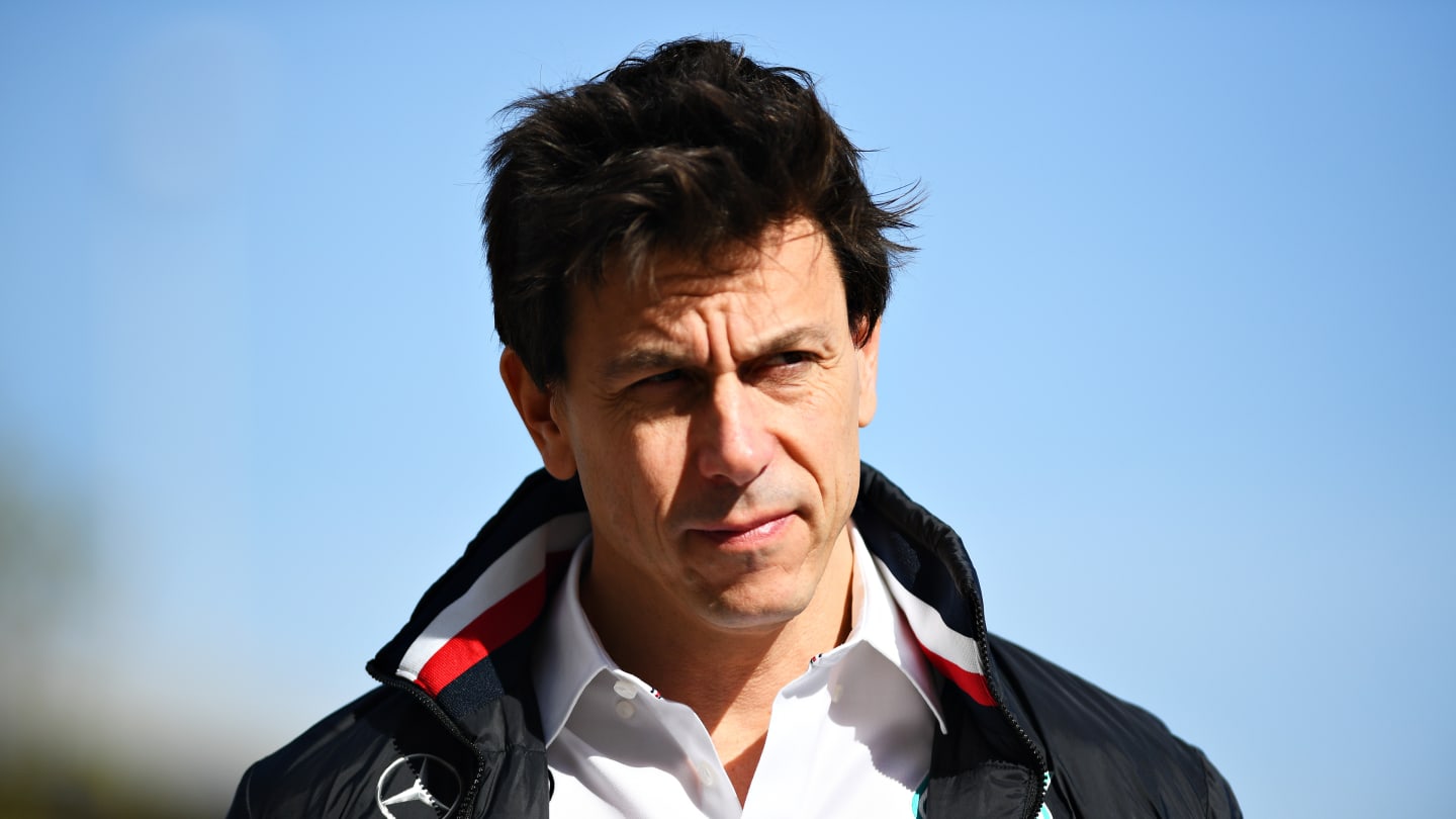 AUSTIN, TEXAS - NOVEMBER 02: Mercedes GP Executive Director Toto Wolff walks in the Paddock before