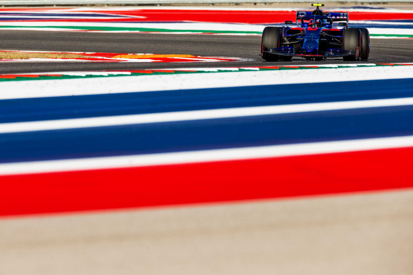 AUSTIN, TEXAS - NOVEMBER 02: Pierre Gasly of Scuderia Toro Rosso and France during qualifying for