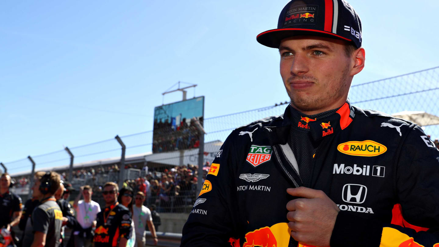 AUSTIN, TEXAS - NOVEMBER 03: Max Verstappen of Netherlands and Red Bull Racing prepares to drive on