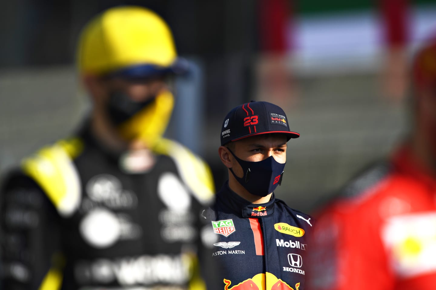 ABU DHABI, UNITED ARAB EMIRATES - DECEMBER 13: Alexander Albon of Thailand and Red Bull Racing