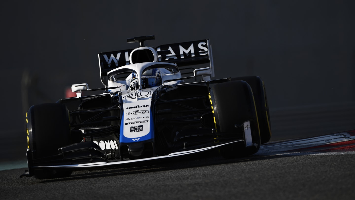 ABU DHABI, UNITED ARAB EMIRATES - DECEMBER 15: Roy Nissany of Israel driving the (40) Williams