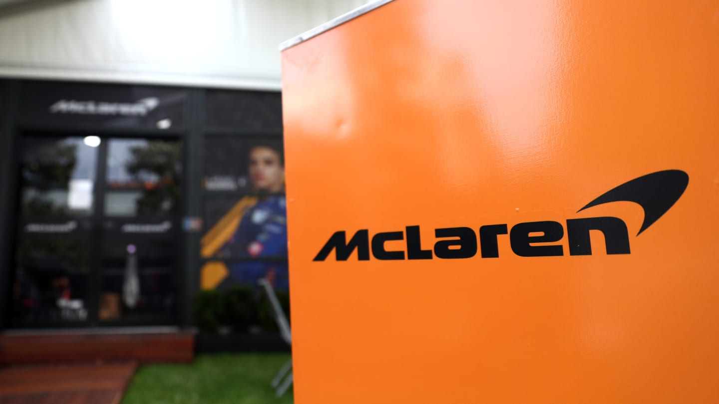 MELBOURNE, AUSTRALIA - MARCH 13: The empty McLaren hospitality area is pictured before practice for